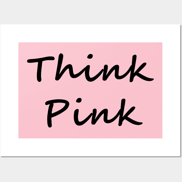 think pink Wall Art by tiffytiff